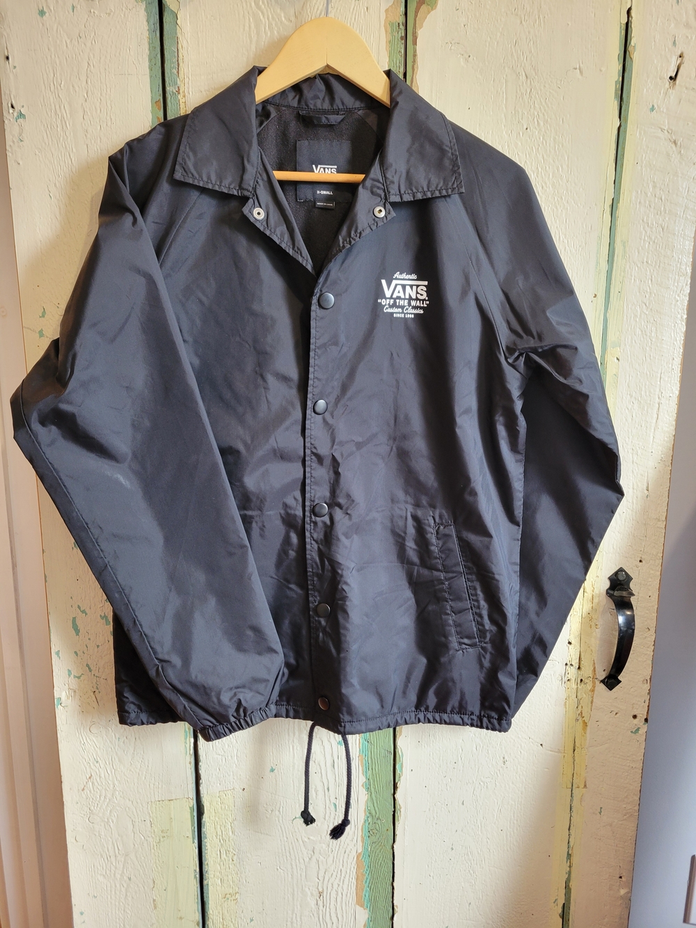 Vans Men's Black Torrey Coaches Jacket